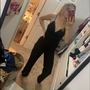 Black jumpsuit